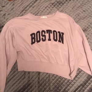Boston garage crew neck
